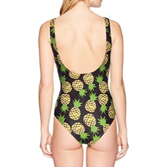 Mrs Parker Pineapple Print Swimsuit - Picture 3 of 8